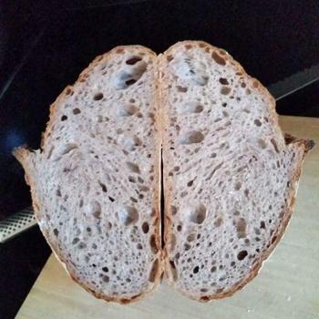 Ah Huat  Purple wheat + roasted maize second slice