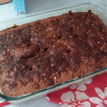 Alaskan Kaihanu D.P. Herman Sourdough Friendship Cake first slice