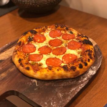 Biscoff  Sourdough pizza first overview