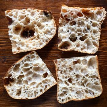 Brownie Artisan bread with seeds second overview
