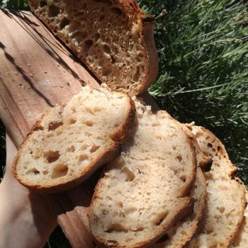 Bubbles Sourdough Bread  second slice