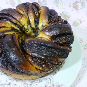 Candy Candy Pandoro, Croissant, Chocolate Babka,  second slice