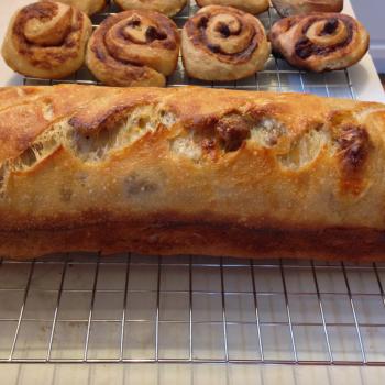Emerson Sausage Bread second slice