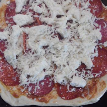 Eszti's SD Pizza second slice