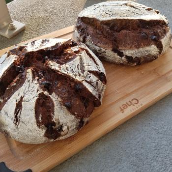 Fievel Chocolate Sourdough  first slice