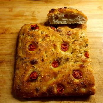 Grandpa  Focaccia second slice