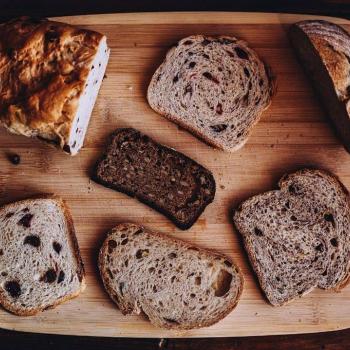 Hans Rye beer loaf second slice