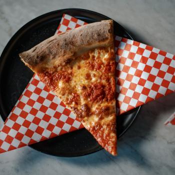 Huey Neopolitan pizza, Foccacia, NY Pizza, Baguette  first slice