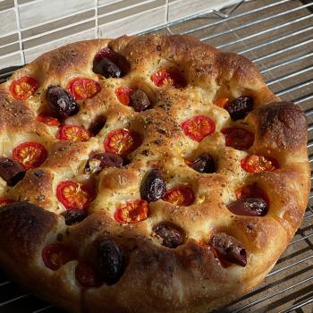 John Dough Greek Sourdough Focaccia  first overview