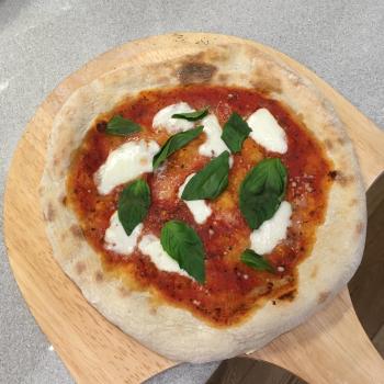 Johnny Pizza first slice