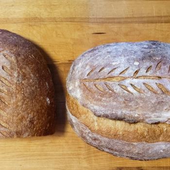 Jorge Sourdough Bread first slice