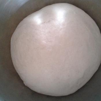 MADIRA 50 50 white flour and whole wheat dough pics first slice