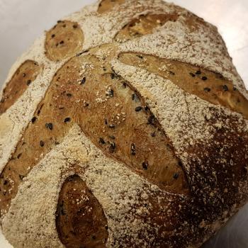 Mang Collar's Sourdough Sesame Loaf first overview