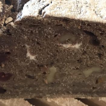 Mooskuh Rye fuit nut bread first overview