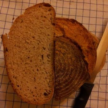 Number four Ristic bread second slice
