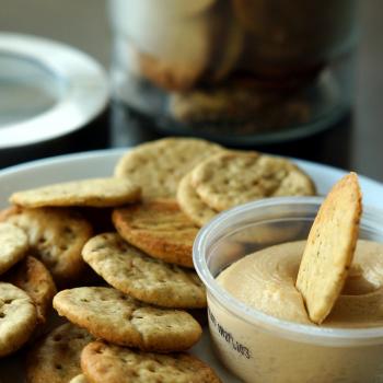 Oregon 2 Kansas Sourdough Crackers & Biscuits  first slice