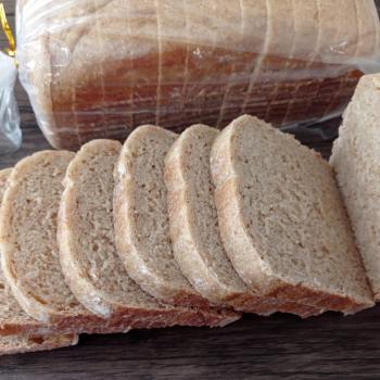 Pan del Barro Pan de Barra first slice