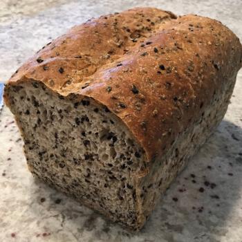 Sassy Cincy Sourdough Black Sesame Loaf  second slice