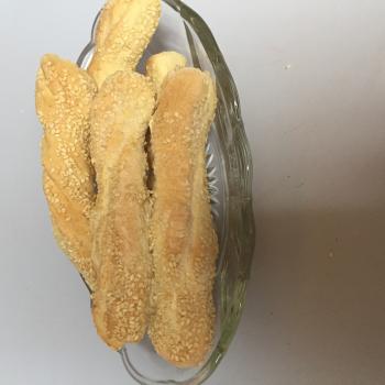 Sourdough Bread sticks, bread, dessert braid, biscuits,pancakes first slice