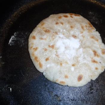 St John's Sourdough Flour Tortillas first slice