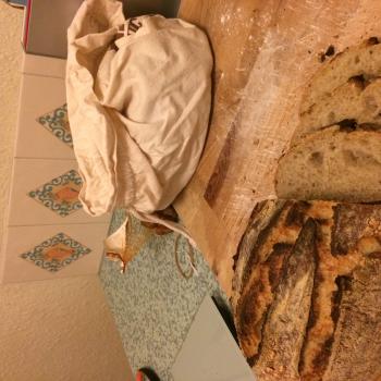Steve Bread, pizza, focaccia, tea cakes, pancakes, pretzels first slice