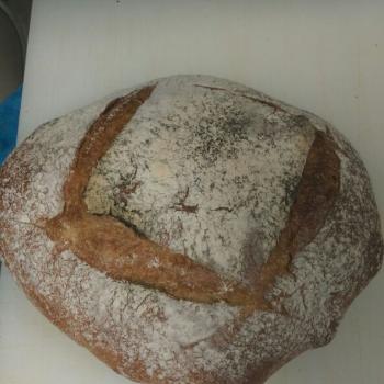 Tam buğday ekşimaya Tartine bread second slice