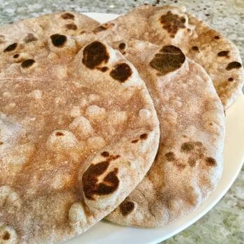 Wally Wheat Whole Wheat Sourdough Naan second slice