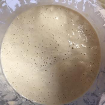 Sourdough jar shot